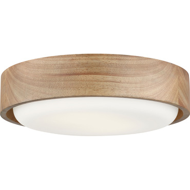 Aurelle Wood Ceiling Flush Light | Visual Comfort Studio at Lightology Aurelle Wood Ceiling Flush Light