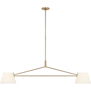 Hale Linear Chandelier | Visual Comfort Studio at Lightology Hale Linear Chandelier