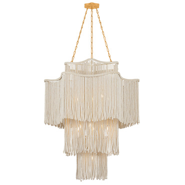 Mathilde Chandelier | Corbett Lighting at Lightology Mathilde Chandelier
