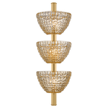 Davos Tall Wall Light | Corbett Lighting at Lightology Davos Tall Wall Light