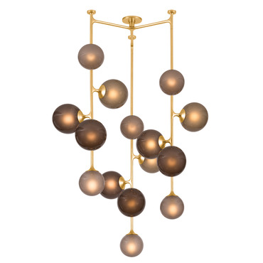 Sunstone Chandelier | Corbett Lighting at Lightology Sunstone Chandelier