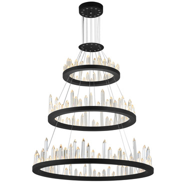 Juliette 3-Tier Chandelier | CWI Lighting at Lightology Juliette 3-Tier Chandelier