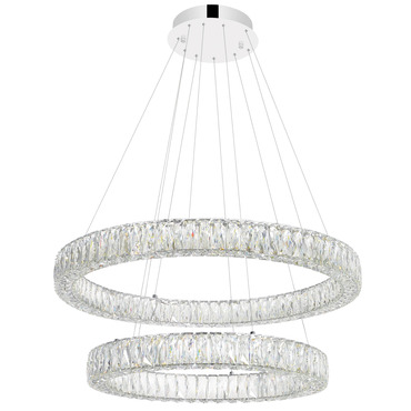 Madeline Tiered Chandelier | CWI Lighting at Lightology Madeline Tiered Chandelier