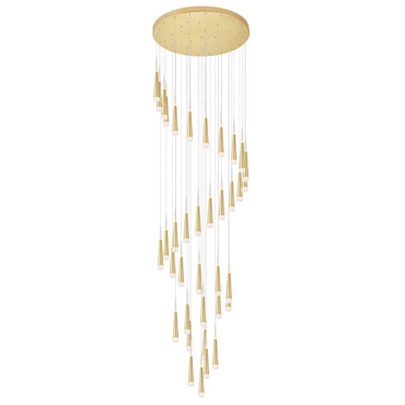 Andes Multi-Light Pendant | CWI Lighting at Lightology Andes Multi-Light Pendant