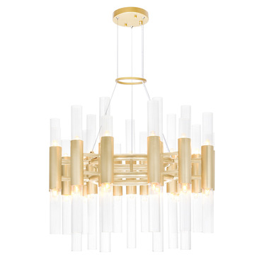 Orgue Chandelier | CWI Lighting at Lightology Orgue Chandelier