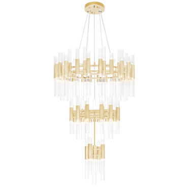 Orgue 3-Tier Chandelier | CWI Lighting at Lightology Orgue 3-Tier Chandelier