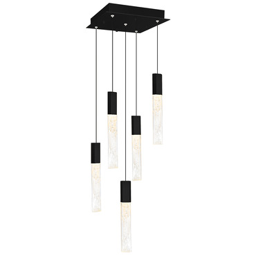 Greta Multi-Light Pendant | CWI Lighting at Lightology Greta Multi-Light Pendant