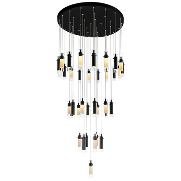Olinda Chandelier | CWI Lighting at Lightology Olinda Chandelier