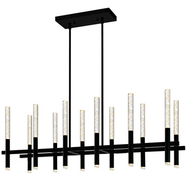 Dragonswatch Linear Chandelier | CWI Lighting at Lightology Dragonswatch Linear Chandelier