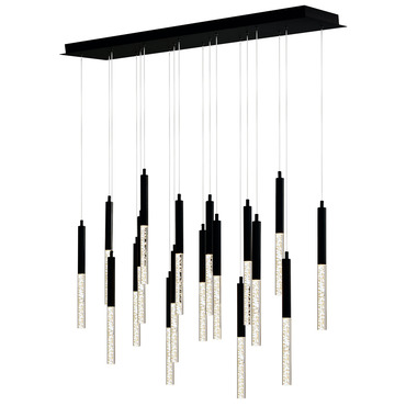 Dragonswatch Multi-Light Linear Chandelier | CWI Lighting at Lightology Dragonswatch Multi-Light Linear Chandelier