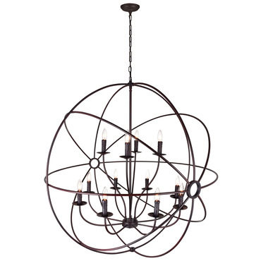 Arza Chandelier | CWI Lighting at Lightology Arza Chandelier