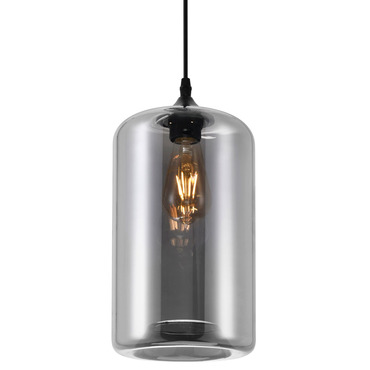 Glass Cylinder Pendant | CWI Lighting at Lightology Glass Cylinder Pendant