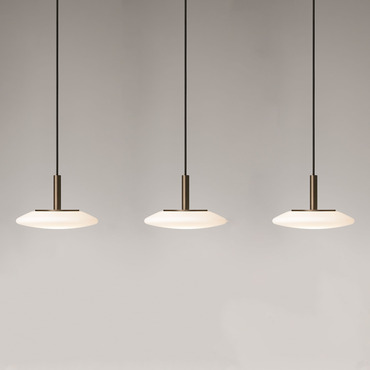 Thales Linear Multi Light Pendant | Estiluz at Lightology Thales Linear Multi Light Pendant