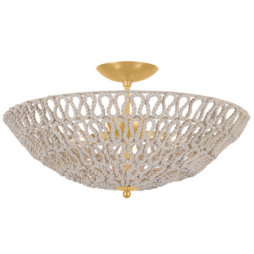 Pleasant Plains Semi Flush Ceiling Light
