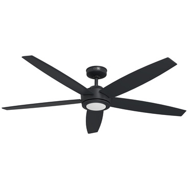 Zavia Smart Ceiling Fan with Light | Hunter Fan at Lightology Zavia Smart Ceiling Fan with Light