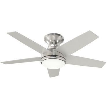 Dreska Hugger Ceiling Fan with Light | Hunter Fan at Lightology Dreska Hugger Ceiling Fan with Light