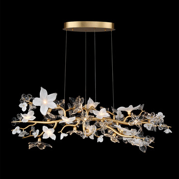 Fiori Oval Chandelier | Lib & Co at Lightology Fiori Oval Chandelier
