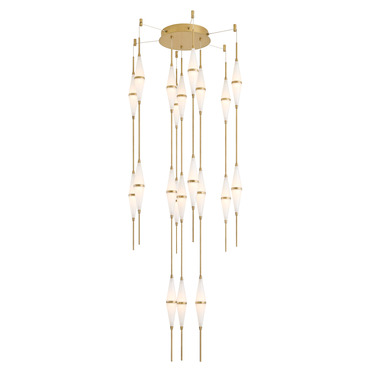 Cygnus Extended Chandelier | Sonneman at Lightology Cygnus Extended Chandelier