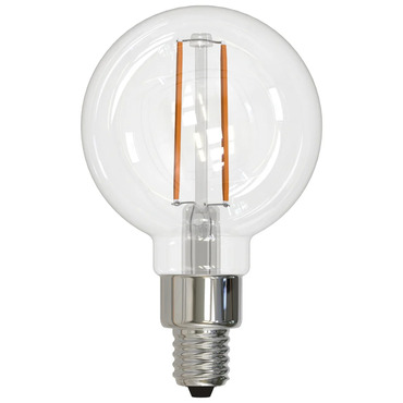 G16.5 Candelabra Base 2.5W 120V 2700K 90CRI 6-PACK | Bulbrite at Lightology G16.5 Candelabra Base 2.5W 120V 2700K 90CRI 6-PACK
