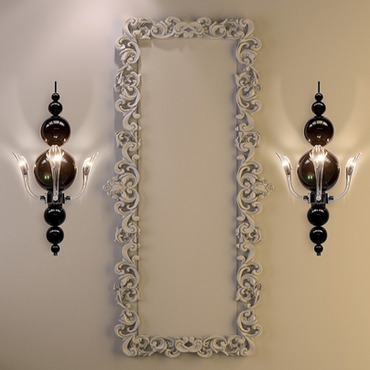 Tears From Moon W3 Wall Sconce | Ilfari at Lightology Tears From Moon W3 Wall Sconce