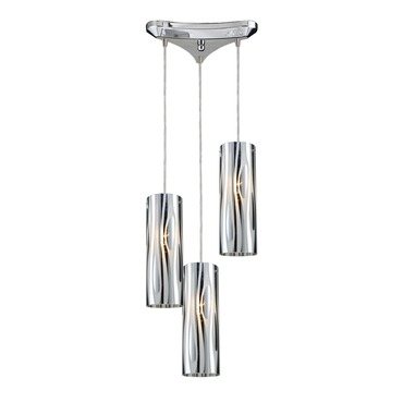 Chromia 3 Light Pendant | Elk Home at Lightology Chromia 3 Light Pendant