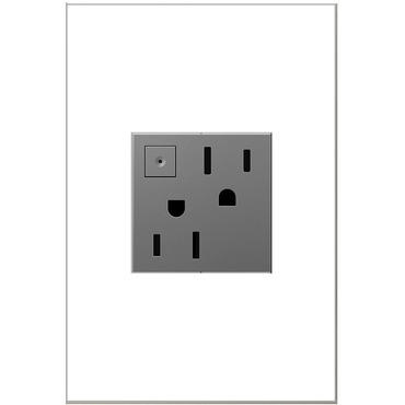 Energy Saving On / Off Outlet | Legrand Adorne at Lightology Energy Saving On / Off Outlet