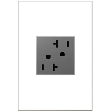 Tamper Resistant 20 Amp Outlet | Legrand Adorne at Lightology Tamper Resistant 20 Amp Outlet