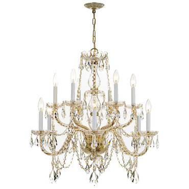 Traditional Crystal 1135 Chandelier | Crystorama at Lightology Traditional Crystal 1135 Chandelier