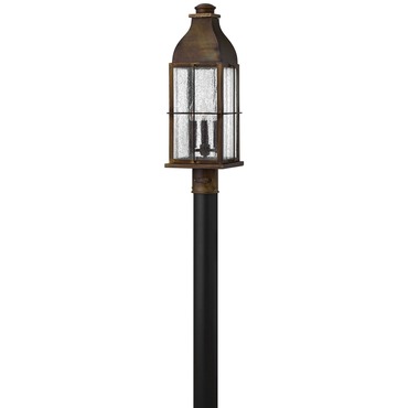 Bingham 120V Outdoor Post / Pier Mount Lantern