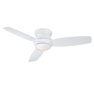 Concept Ii Ceiling Fan With Light By Minka Aire F518l Wh Mka40339 Concept Ii Ceiling Fan With Light By, Minka Concept Ii Hugger Ceiling Fan