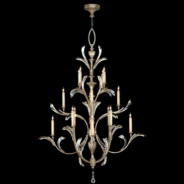 Beveled Arcs Style 5 Chandelier | Fine Art Handcrafted Lighting at Lightology Beveled Arcs Style 5 Chandelier