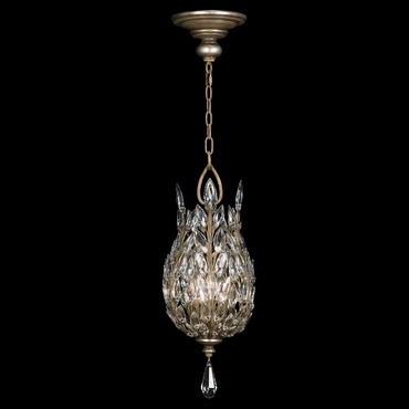 Crystal Laurel Mini Pendant | Fine Art Handcrafted Lighting at Lightology Crystal Laurel Mini Pendant
