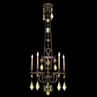 Encased Gems 340 Chandelier | Fine Art Handcrafted Lighting at Lightology Encased Gems 340 Chandelier