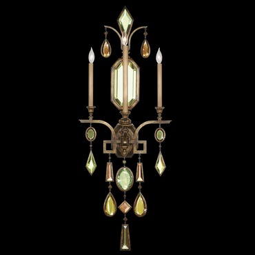 Encased Gems 710 Wall Sconce | Fine Art Handcrafted Lighting at Lightology Encased Gems 710 Wall Sconce