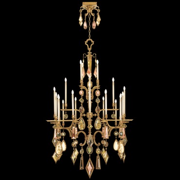 Encased Gems 440 Chandelier | Fine Art Handcrafted Lighting at Lightology Encased Gems 440 Chandelier