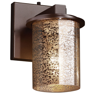Dakota 8771 Flat Rim Wall Sconce | Justice Design at Lightology Dakota 8771 Flat Rim Wall Sconce