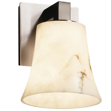 Modular Round Flared Wall Sconce | Justice Design at Lightology Modular Round Flared Wall Sconce