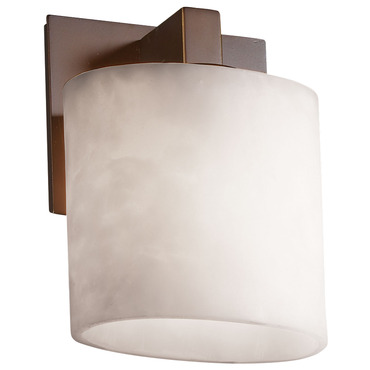 Modular Oval Wall Sconce | Justice Design at Lightology Modular Oval Wall Sconce