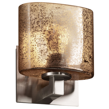 Modular ADA Oval Fusion Wall Sconce | Justice Design at Lightology Modular ADA Oval Fusion Wall Sconce