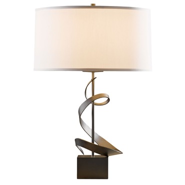 Gallery Spiral Table Lamp | Hubbardton Forge at Lightology Gallery Spiral Table Lamp