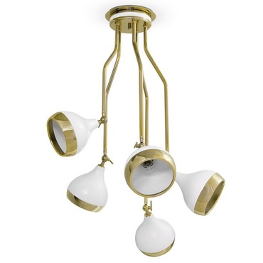 Hanna 5 Light Pendant | Delightfull at Lightology Hanna 5 Light Pendant