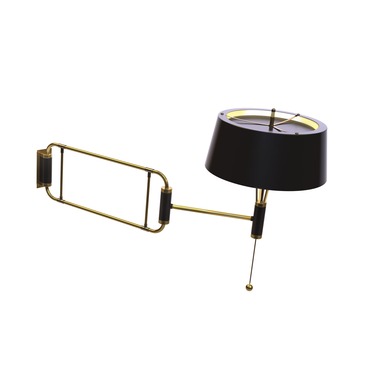 Miles Swing Arm Wall Light | Delightfull at Lightology Miles Swing Arm Wall Light