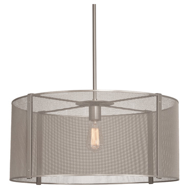 Uptown Mesh Drum Pendant | Hammerton Studio at Lightology Uptown Mesh Drum Pendant
