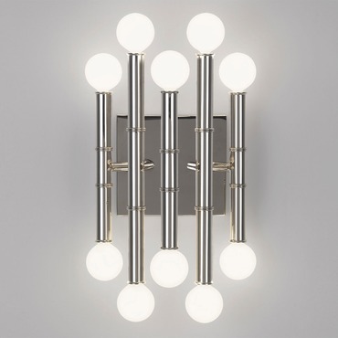 Meurice Five Arm Wall Light | Jonathan Adler at Lightology Meurice Five Arm Wall Light