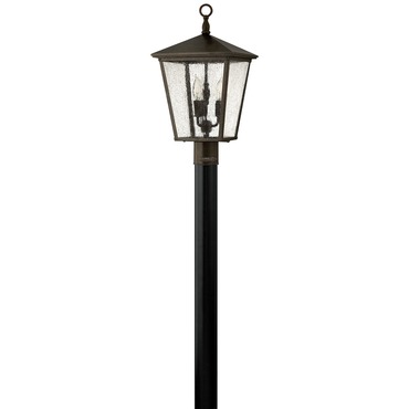 Trellis 120V Outdoor Post / Pier Mount Lantern | Hinkley Lighting at Lightology Trellis 120V Outdoor Post / Pier Mount Lantern
