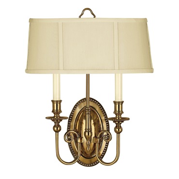 Cambridge Oval Shade Wall Sconce | Hinkley Lighting at Lightology Cambridge Oval Shade Wall Sconce
