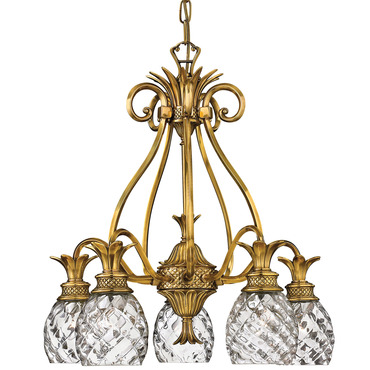Pineapple Downlight Chandelier | Hinkley Lighting at Lightology Pineapple Downlight Chandelier
