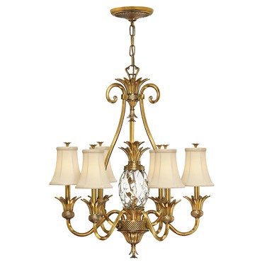 Pineapple 7-Light Chandelier | Hinkley Lighting at Lightology Pineapple 7-Light Chandelier