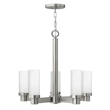 Modern Lighting Contemporary By Hinkley Midtown Brushed Nickel Chandelier