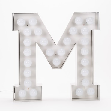 Vegaz M Alphabet Lamp - Floor Model | Seletti at Lightology Vegaz M Alphabet Lamp - Floor Model